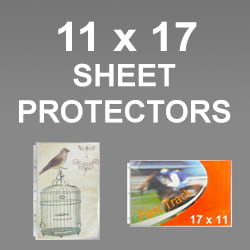 Ledger 11 x 17 Sheet Protectors