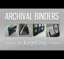 Keepfiling Archival Binders and Albums