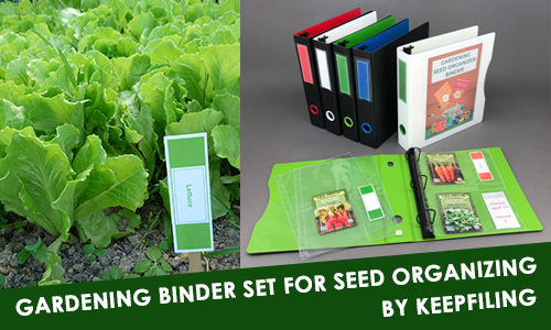 Keepfiling Gardening Binders and Sheet Protectors